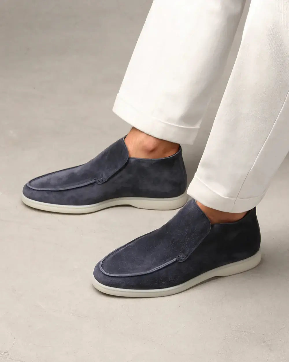 Lorenzo | High Suede Loafers