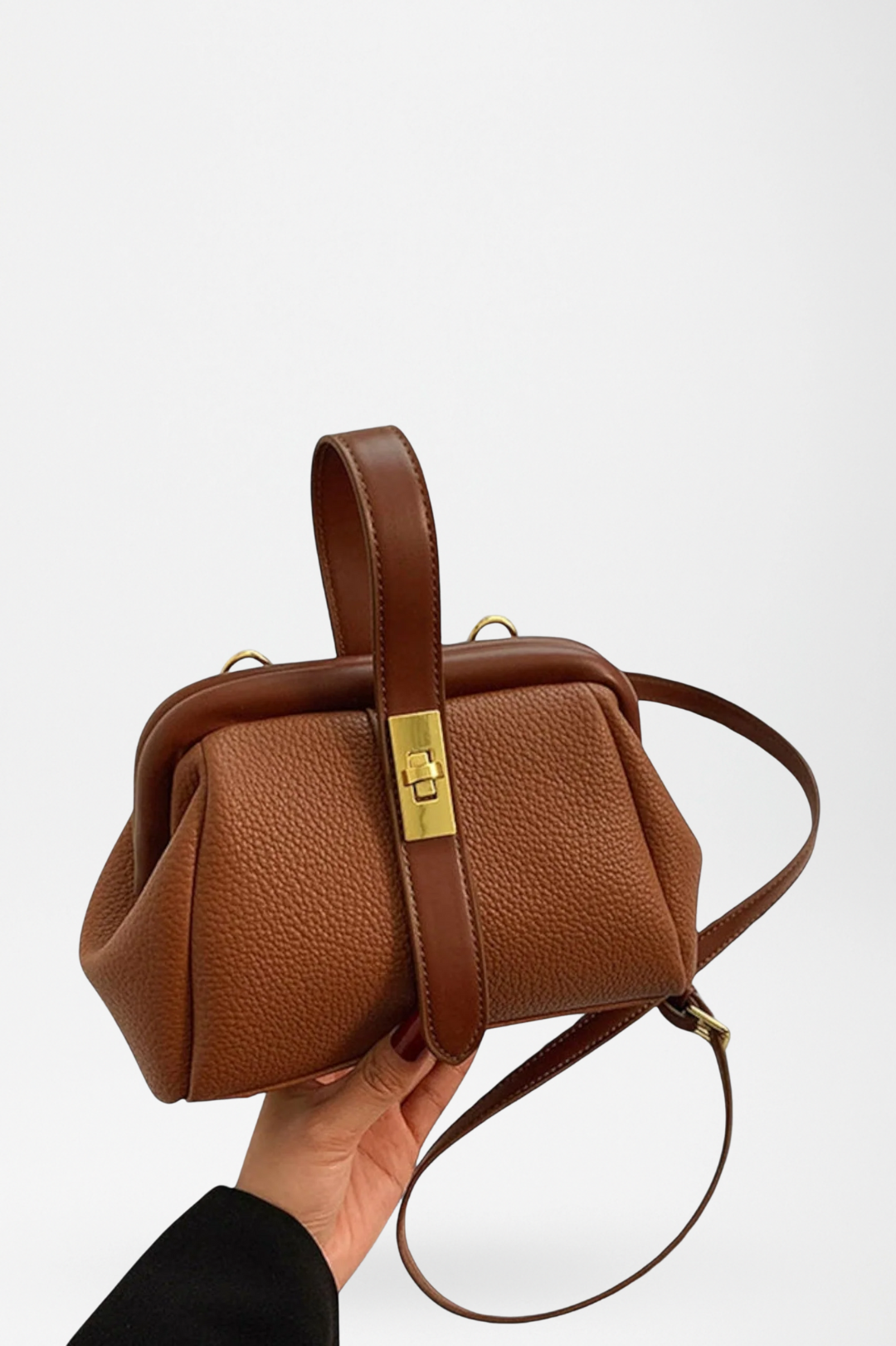 Evelyn | Leather Shoulder Bag