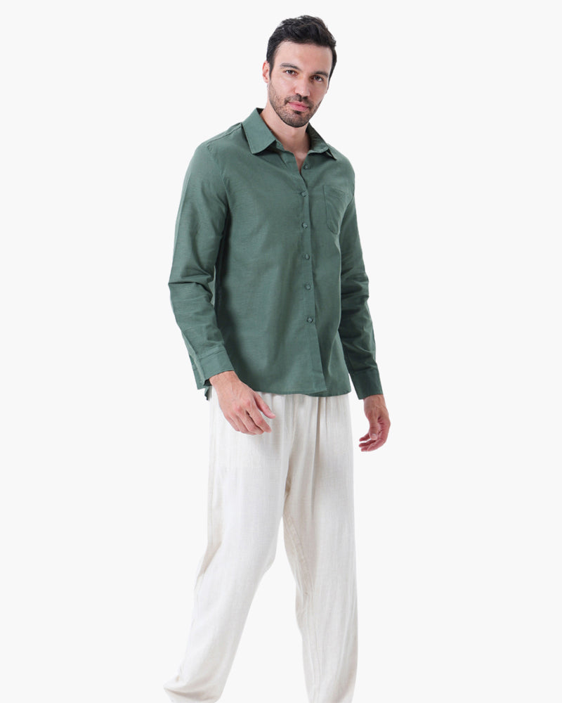Renzo | Classic Linen Shirt