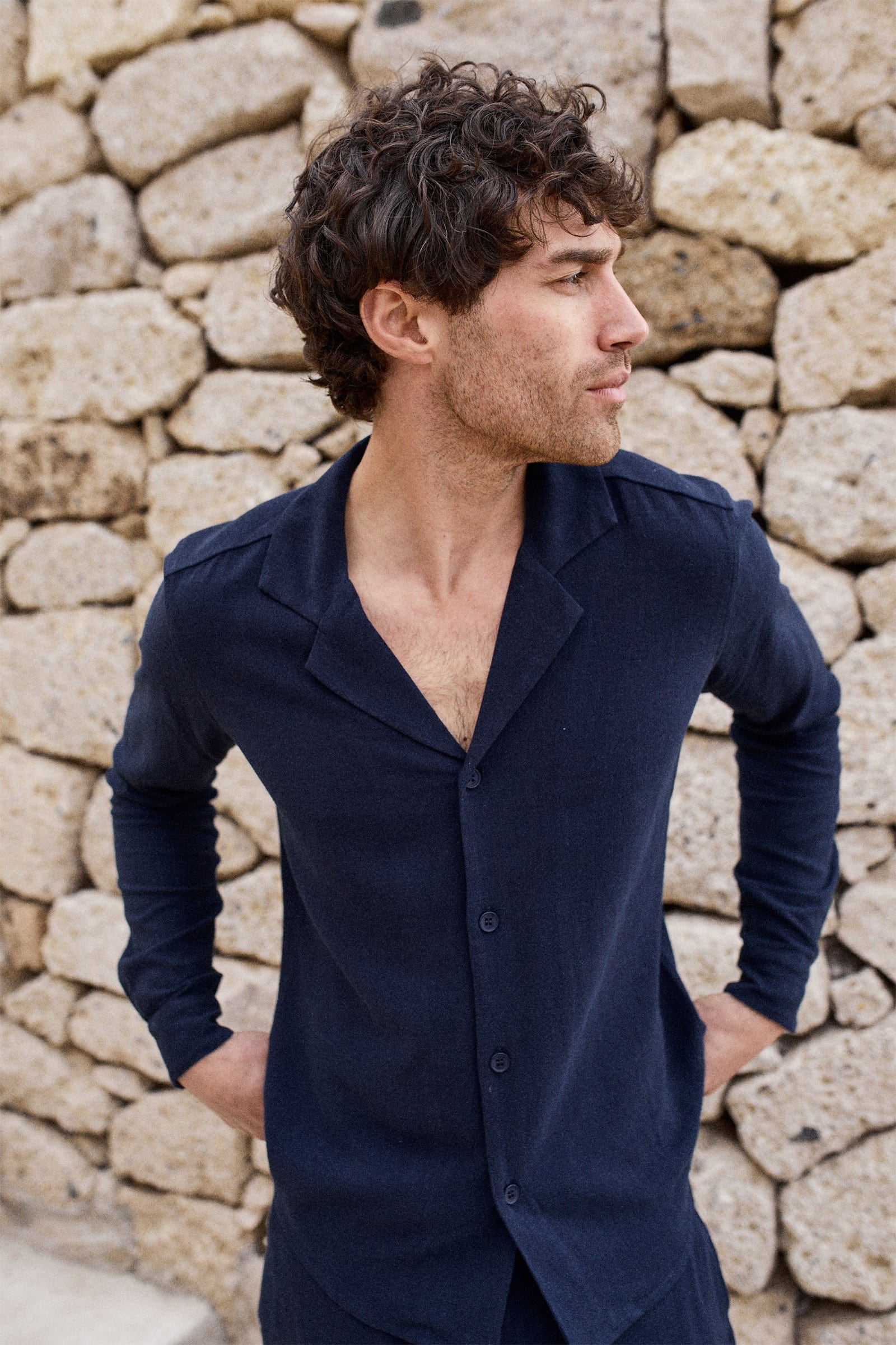 Cami | Linen Long-Sleeve Shirt