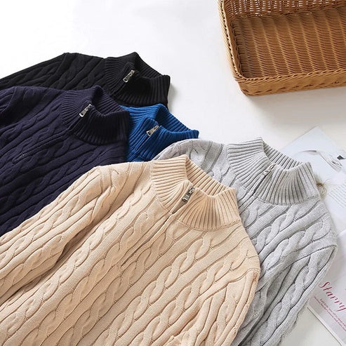 Thierry | Half-Zip Knit Sweater