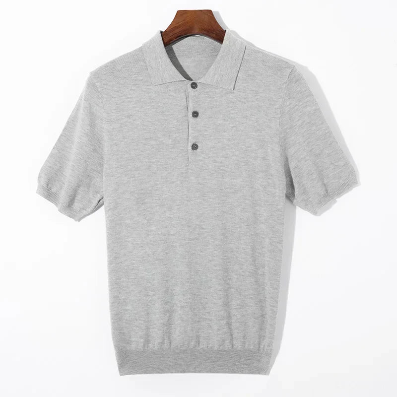 Gianni | Silk-Wool Polo