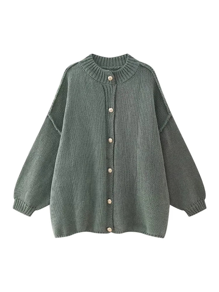 Sloane | Oversized Batwing Knit Jacket