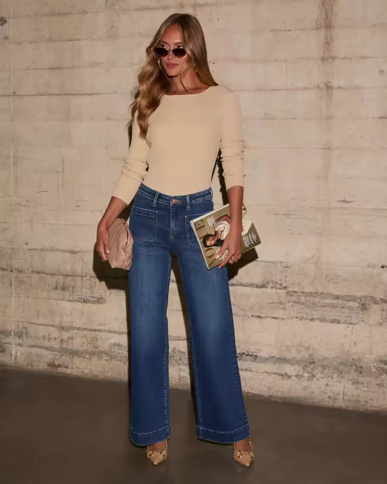Elara | High-Waist Retro Jeans