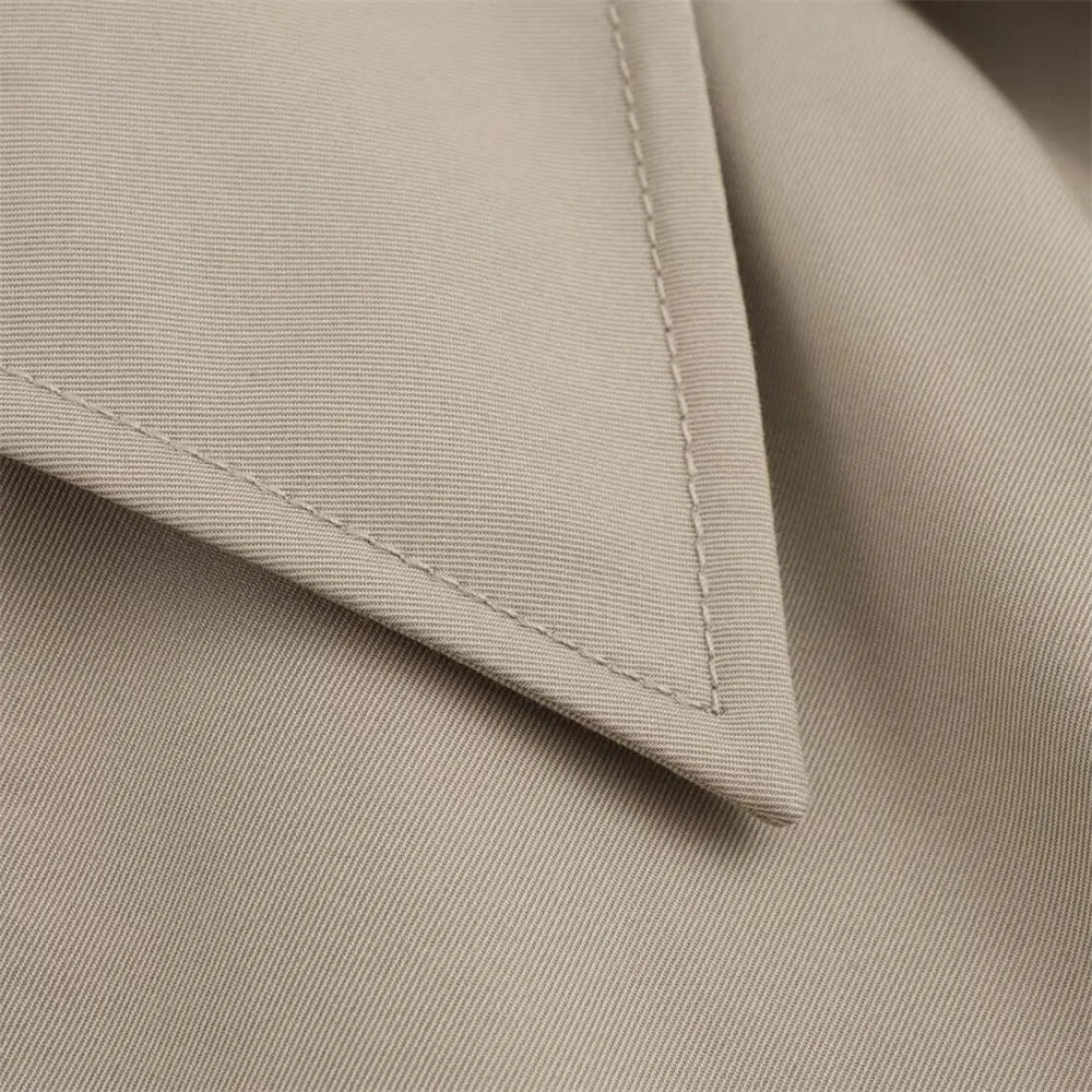 Édith | Classic Belted Trench Coat