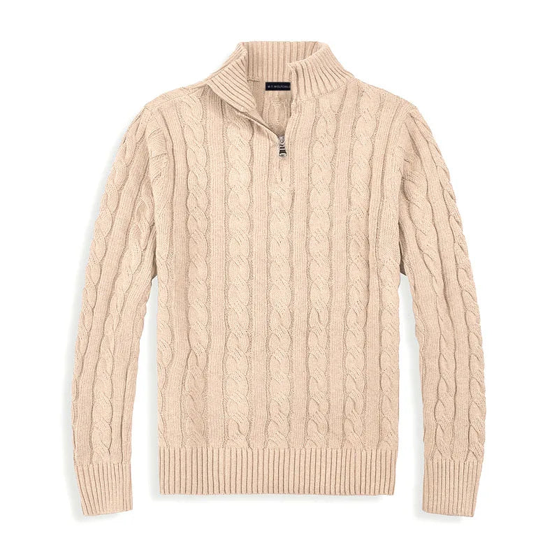 Thierry | Half-Zip Knit Sweater