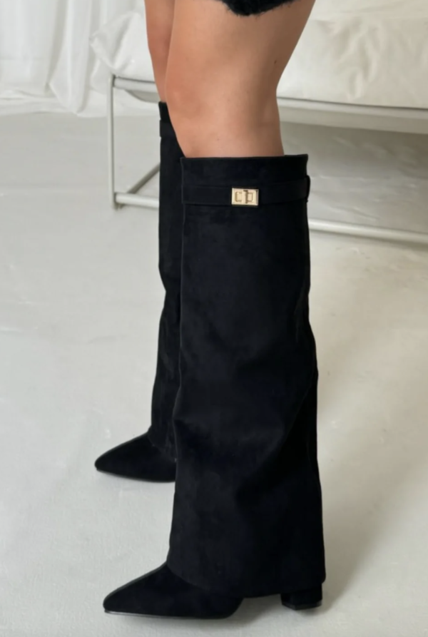 Ariana | Suede Knee-High Boots
