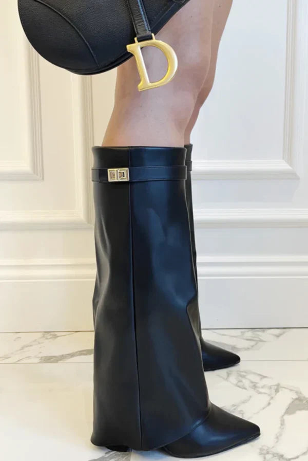 Ariana | Suede Knee-High Boots