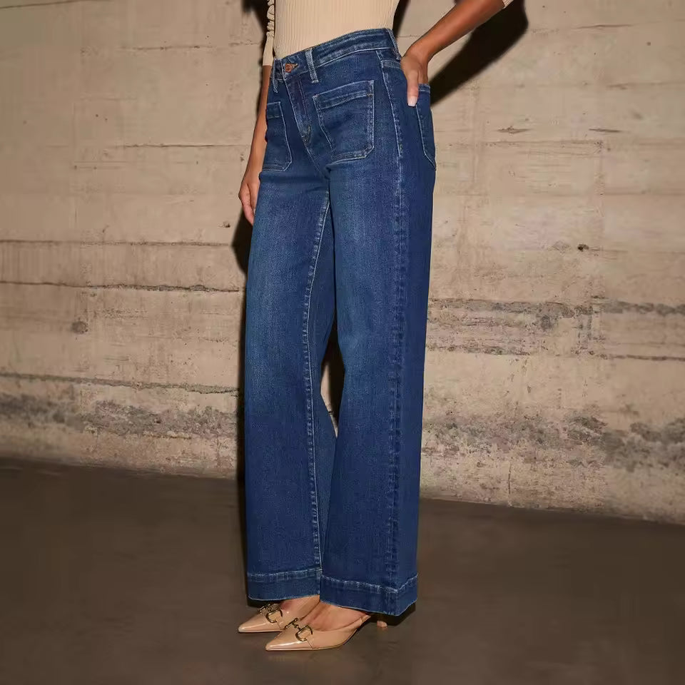 Elara | High-Waist Retro Jeans