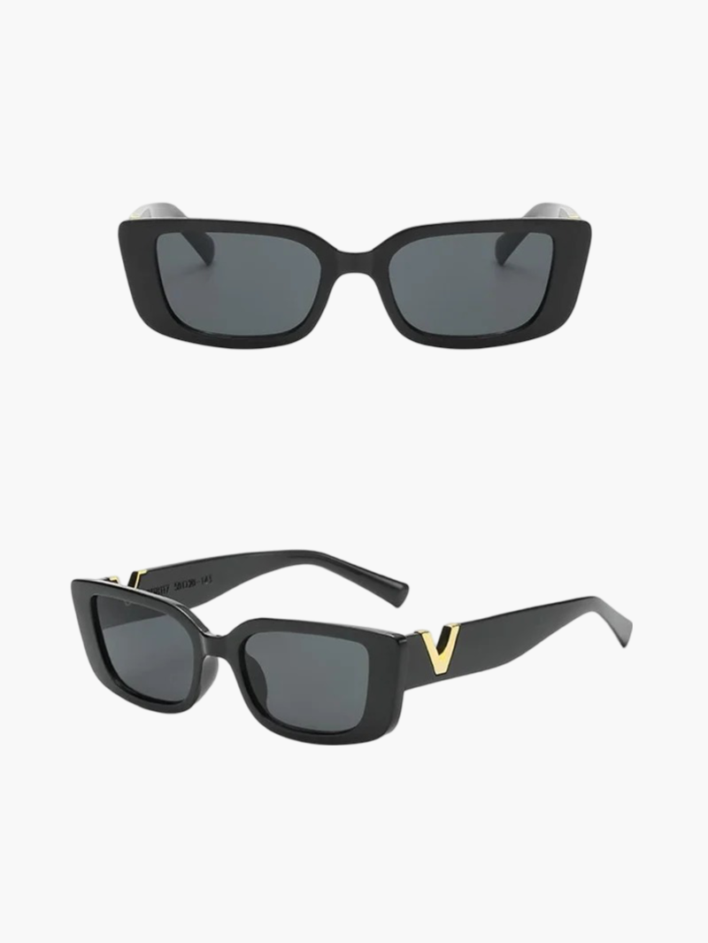 Alina | Gold-Detail Sunglasses