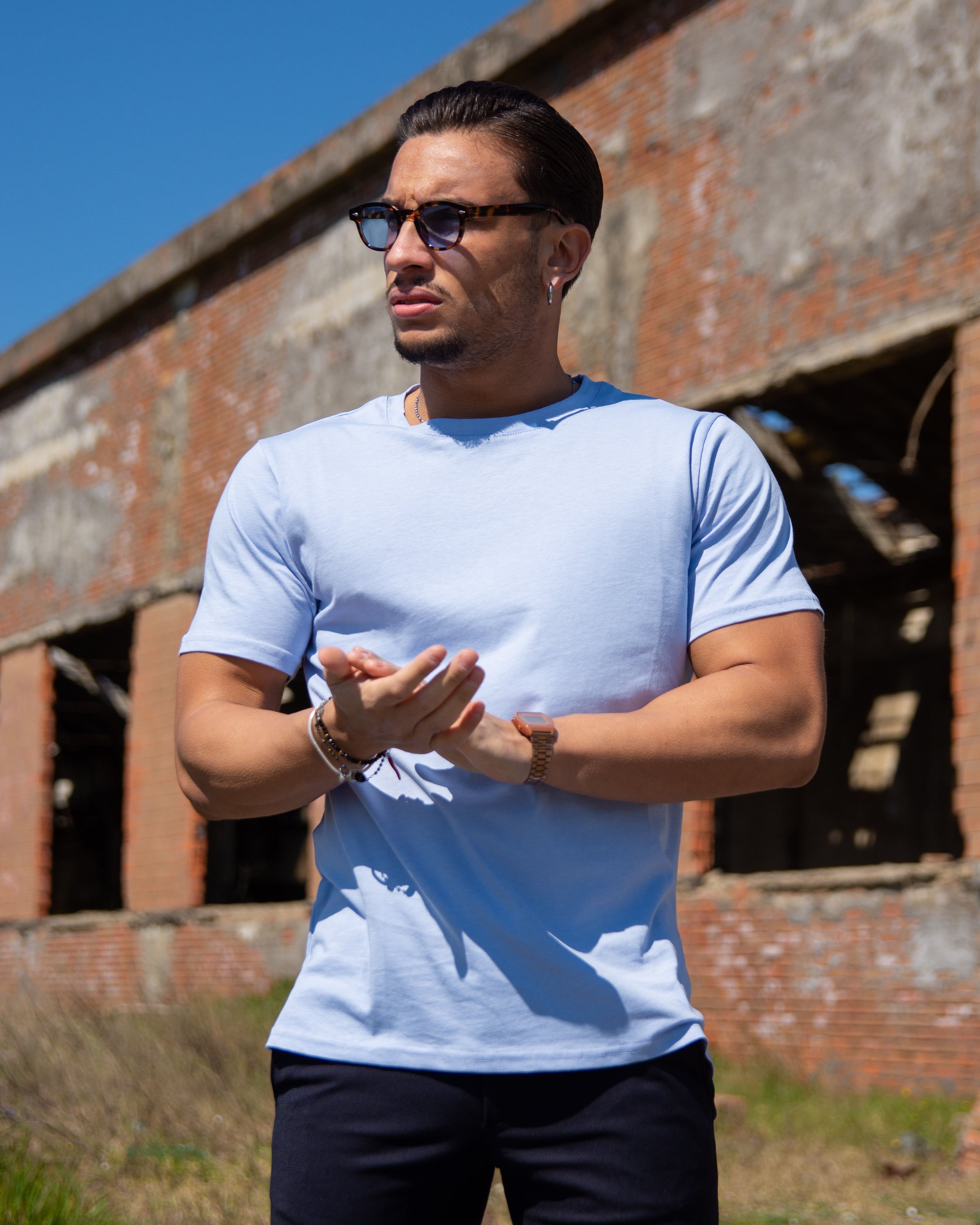 Ethan | Classic Cotton T-Shirt