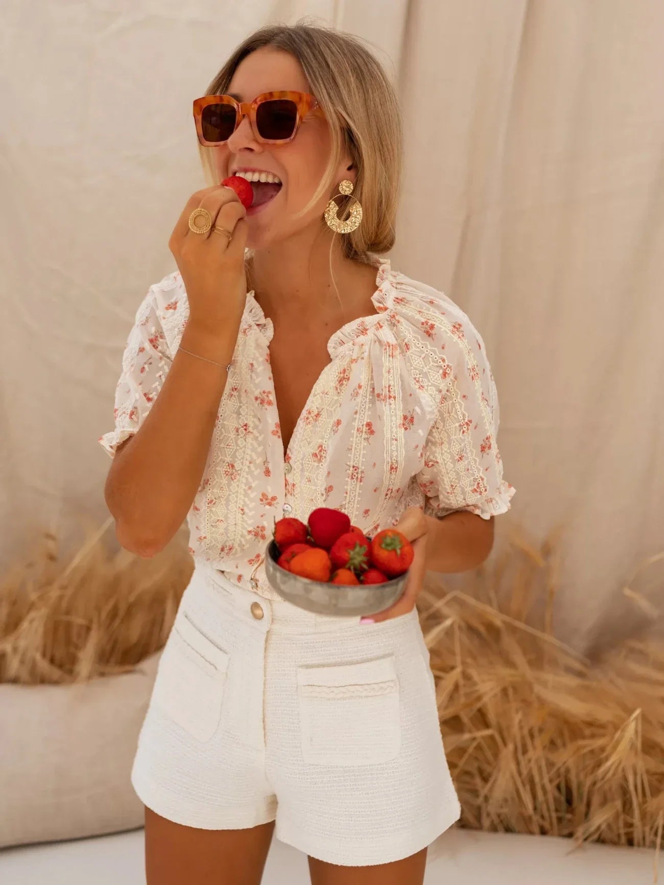 Elina | Romantic Summer Blouse