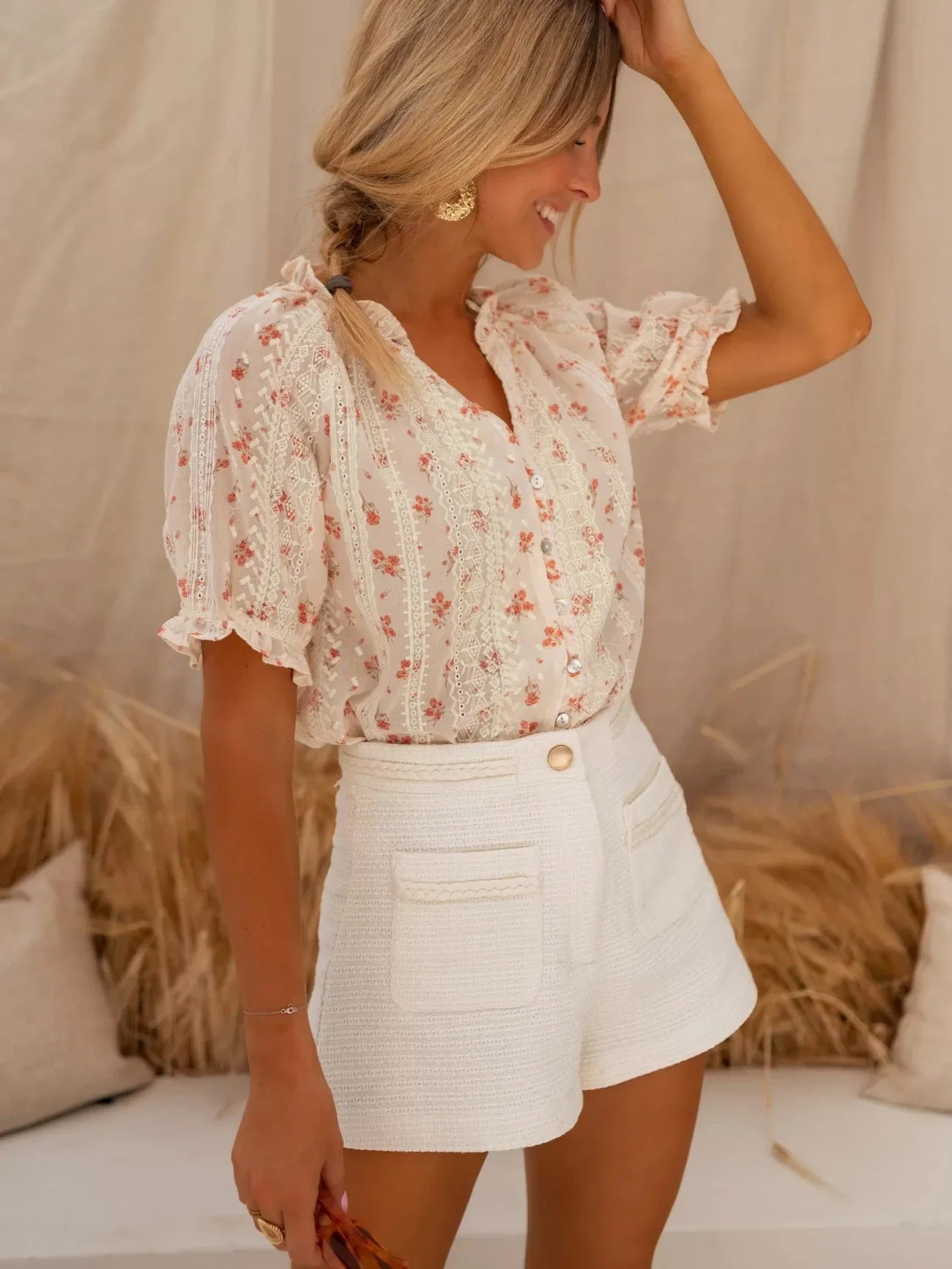 Elina | Romantic Summer Blouse