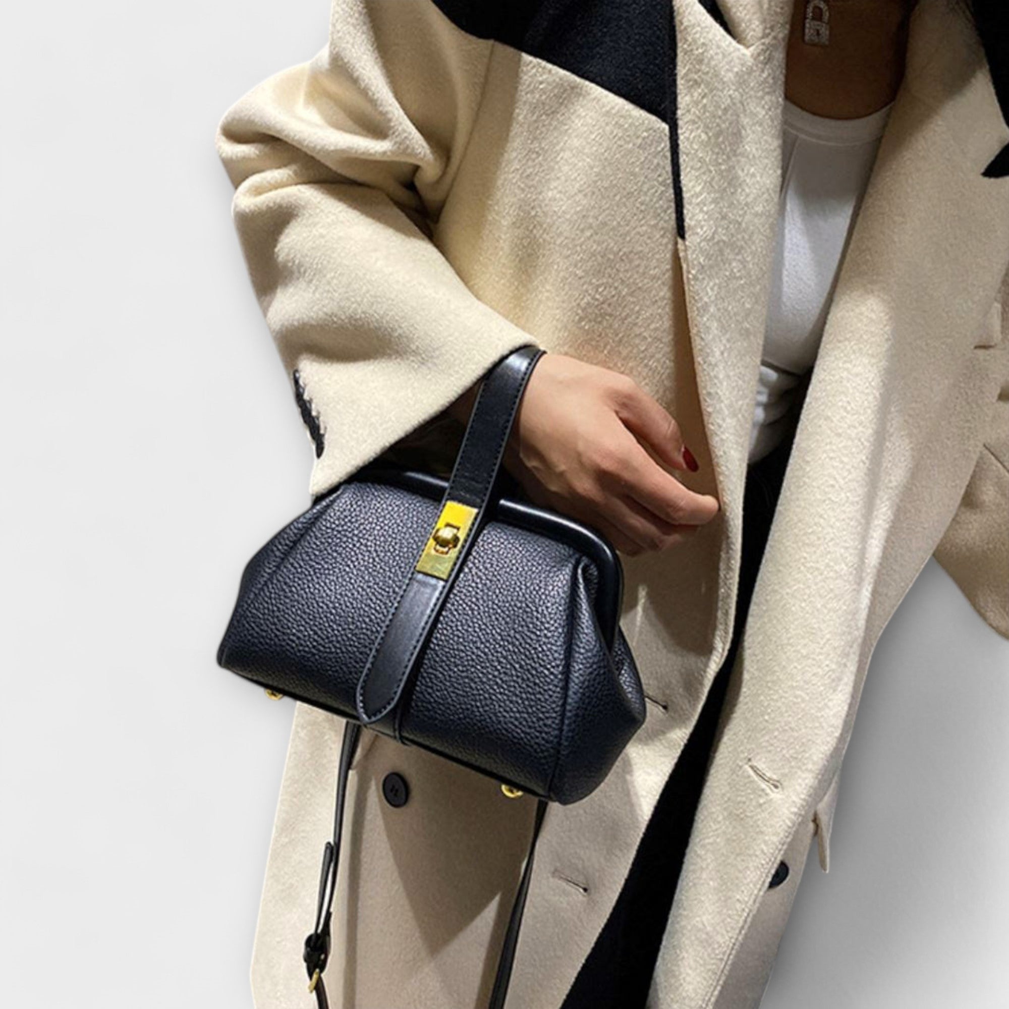 Evelyn | Leather Shoulder Bag