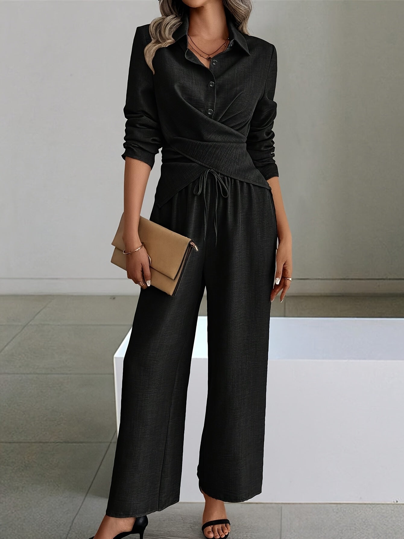 Sara | Elegant Two-Piece Suit