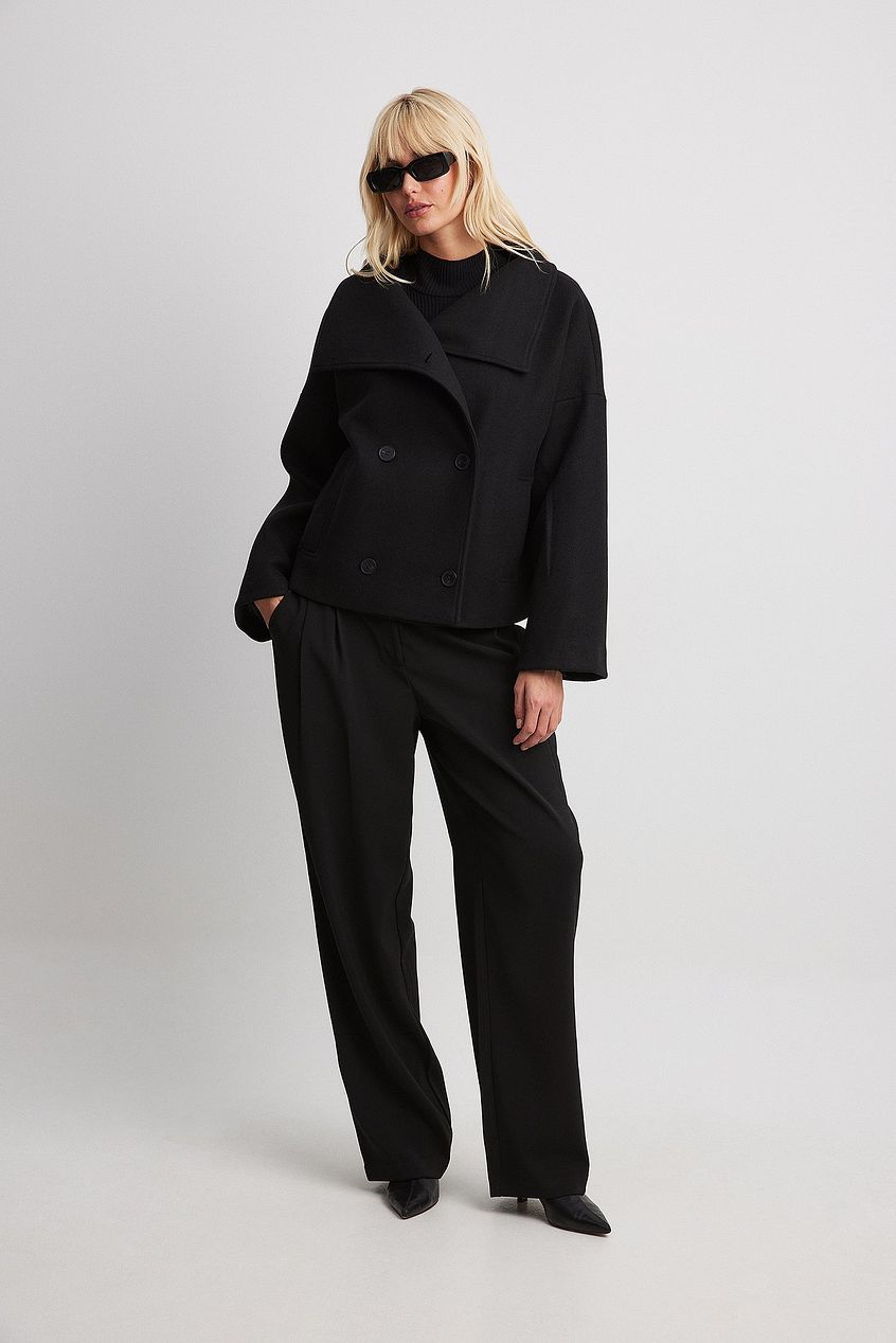 Élise | Wool Blend Peacoat