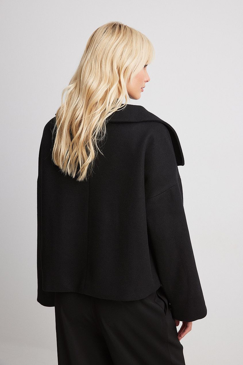 Élise | Wool Blend Peacoat