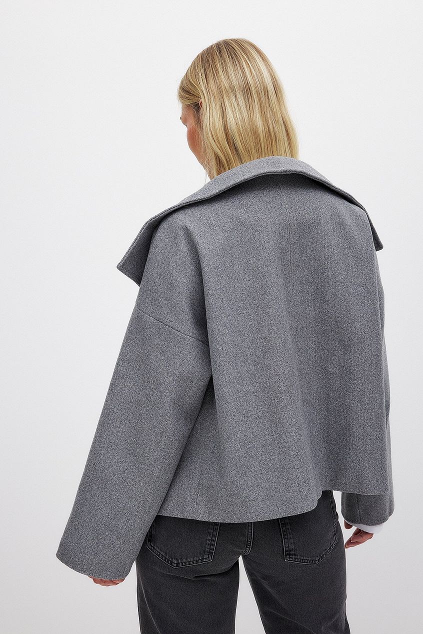 Élise | Wool Blend Peacoat