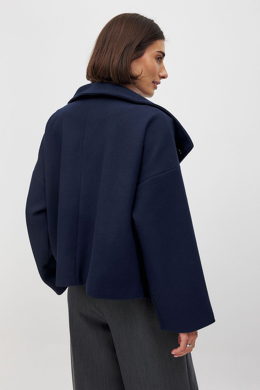 Élise | Wool Blend Peacoat