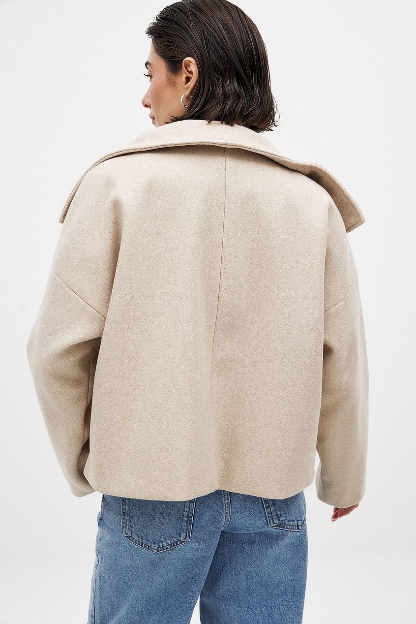 Élise | Wool Blend Peacoat