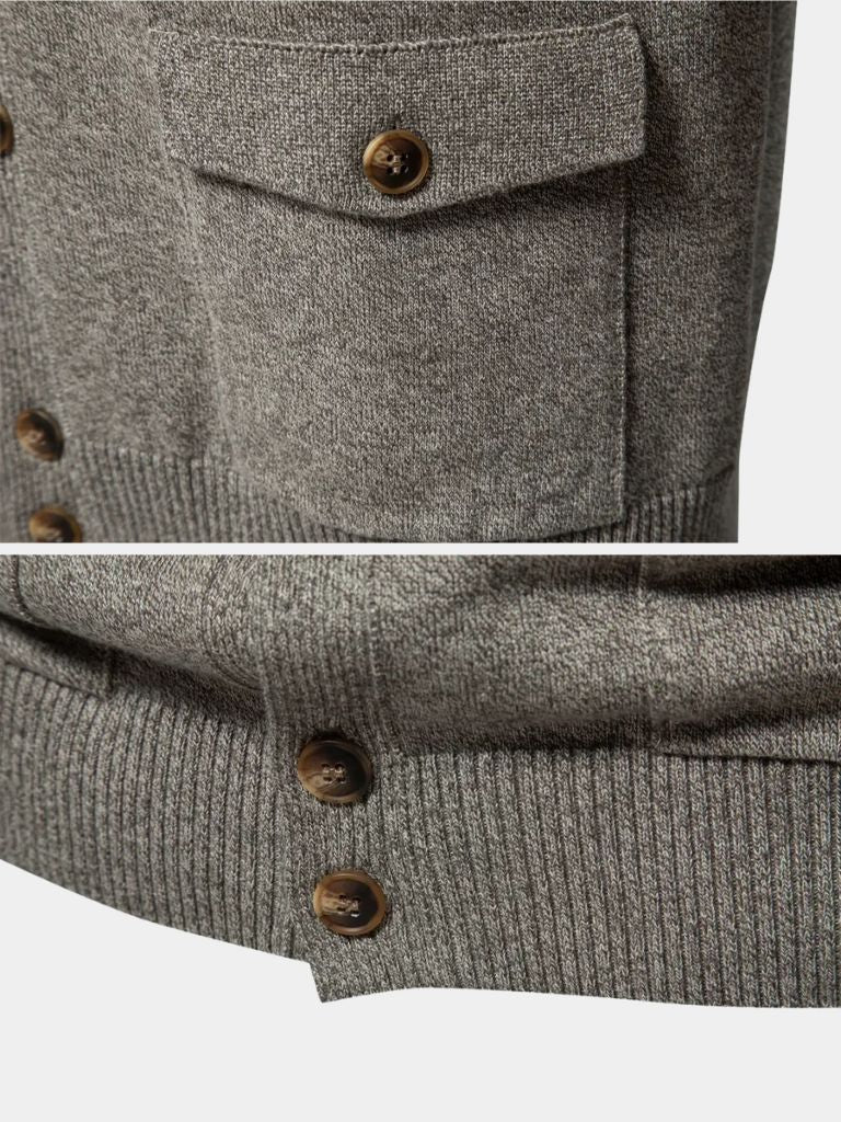 Rowan | Merino Wool Knit Cardigan