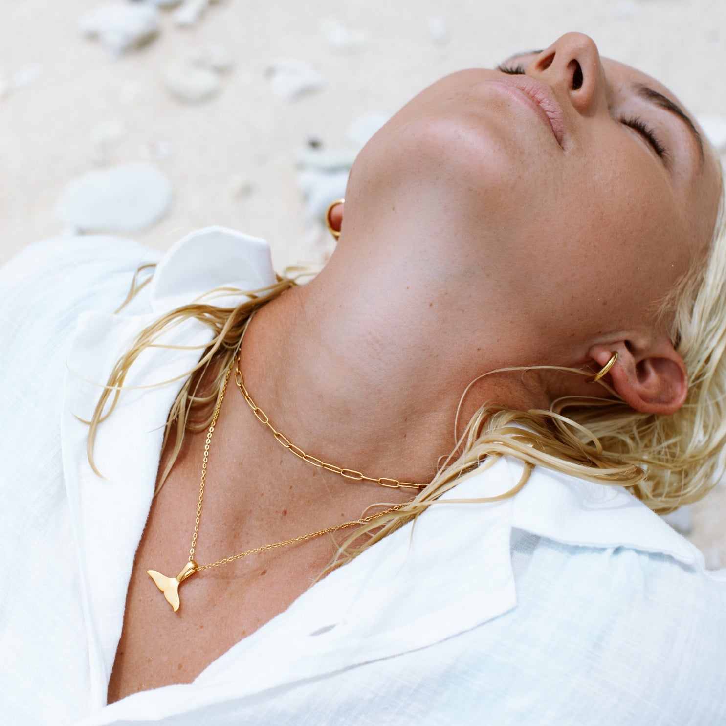 Marina | Whale Tail Necklace