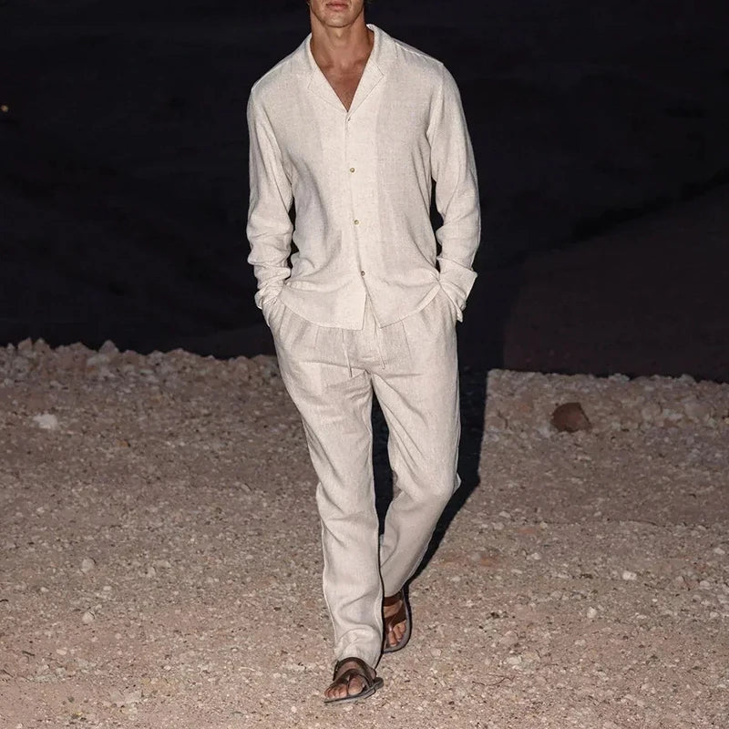 Luca | Men's Linen Set