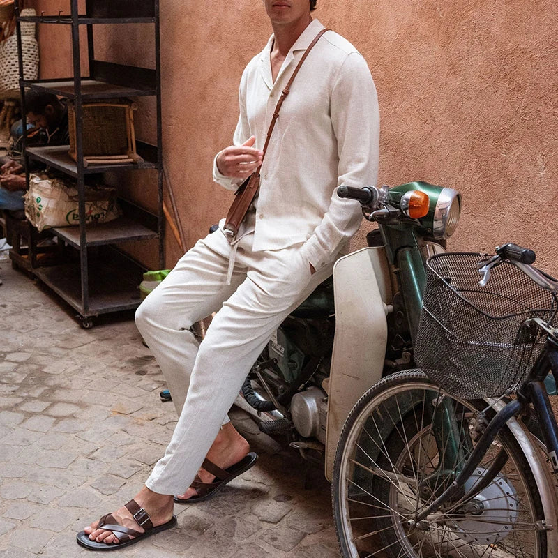 Luca | Men's Linen Set