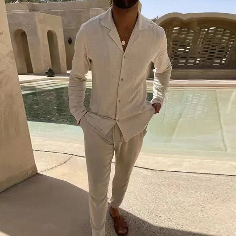 Luca | Men's Linen Set