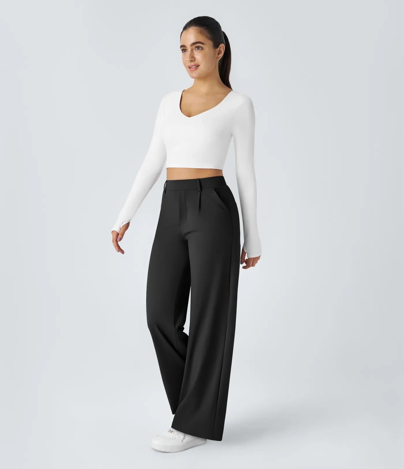 Mirella | Wide Leg Flex Pants