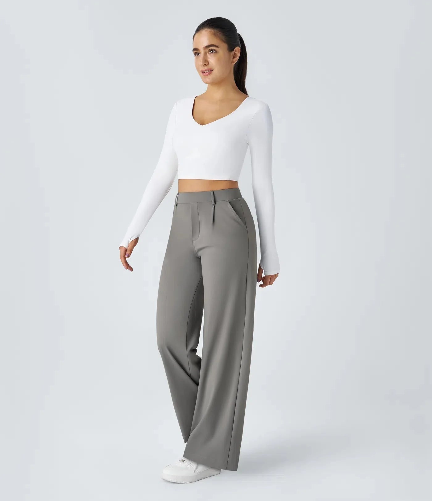 Mirella | Wide Leg Flex Pants