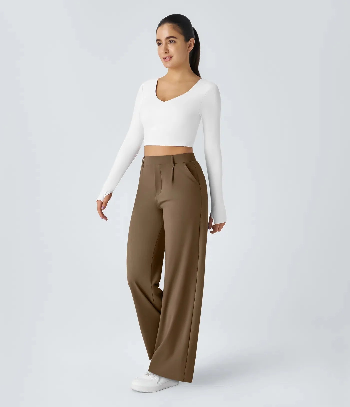 Mirella | Wide Leg Flex Pants
