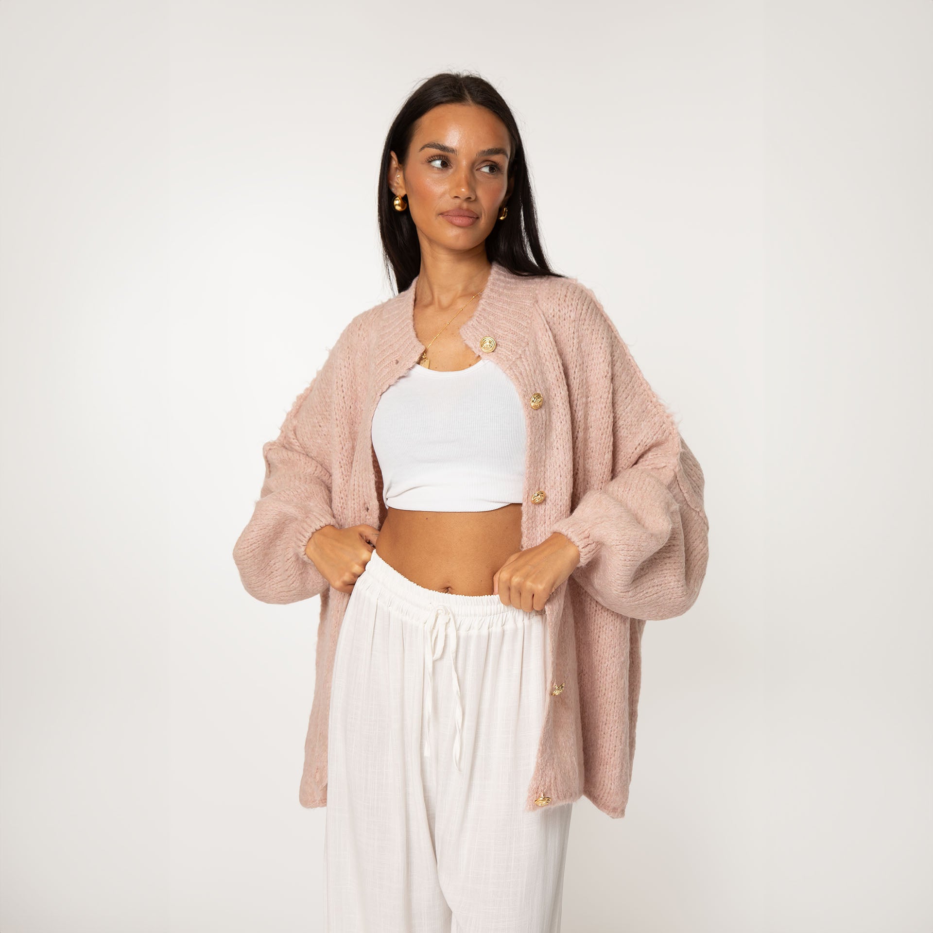 Alizée | Oversized Knit Cardigan