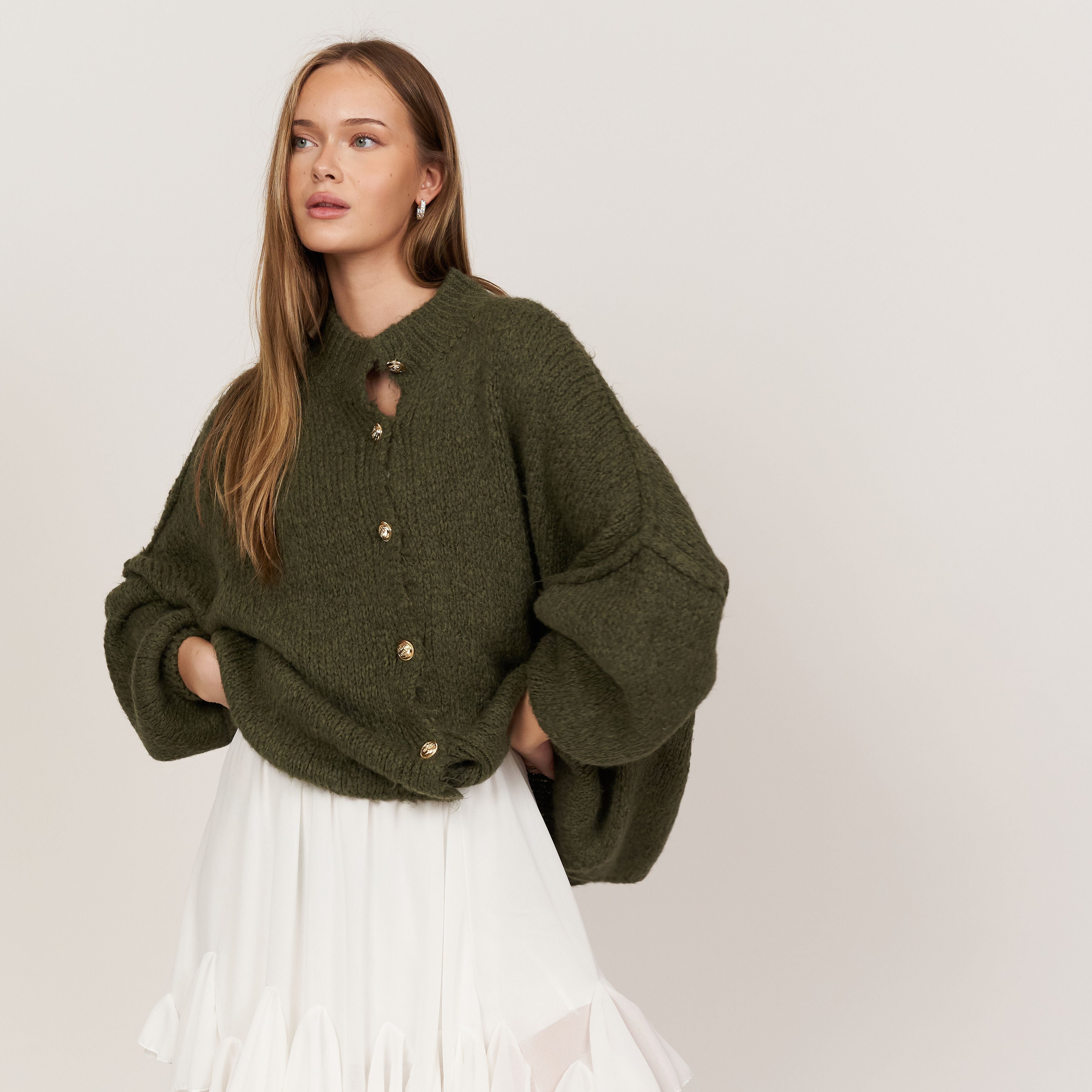 Alizée | Oversized Knit Cardigan