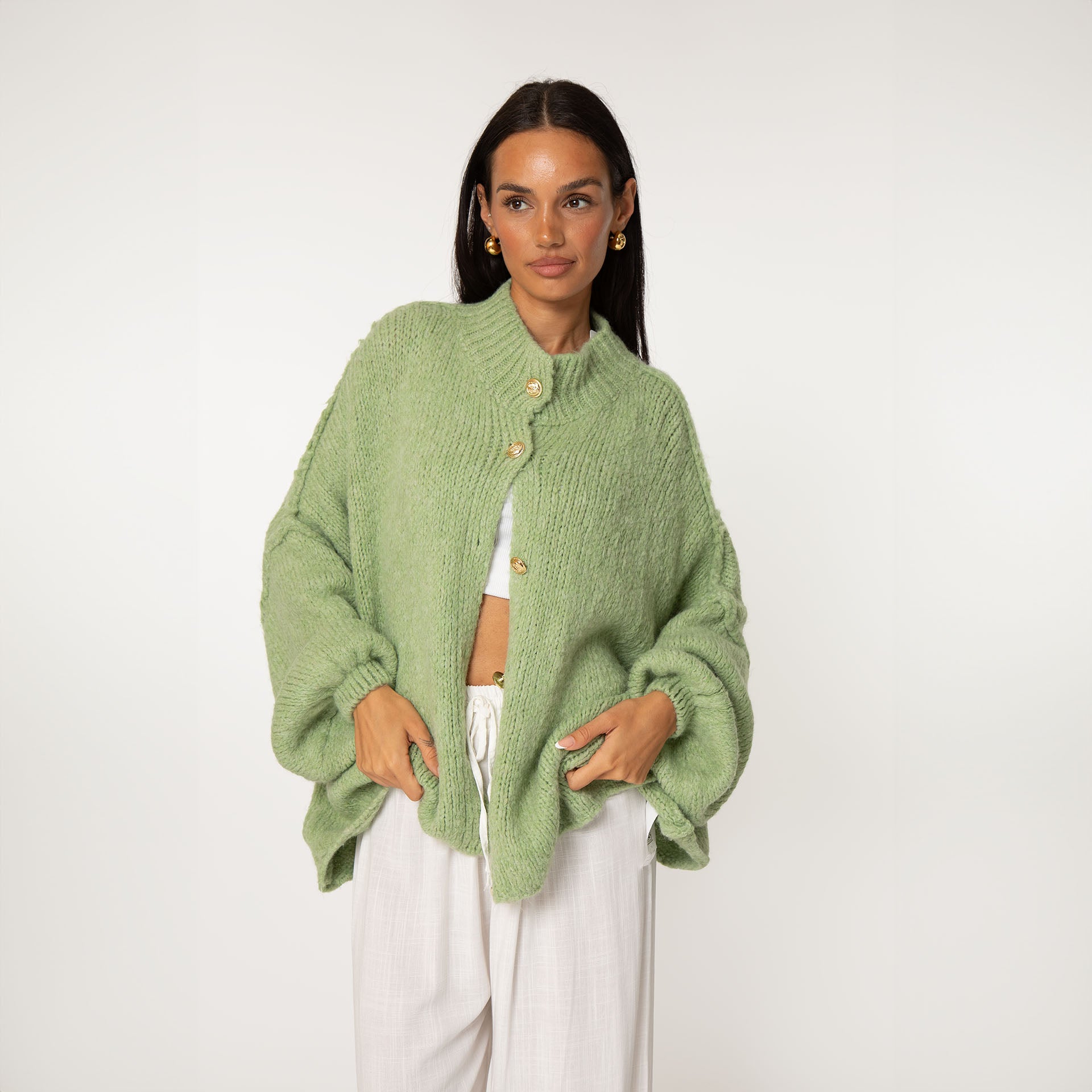 Alizée | Oversized Knit Cardigan