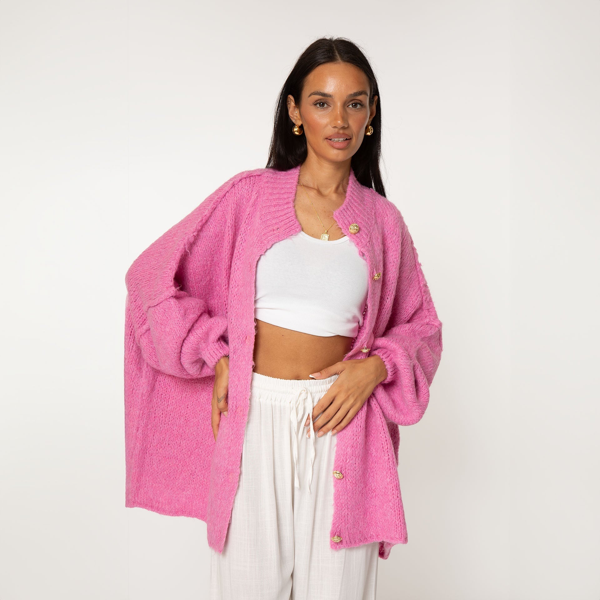 Alizée | Oversized Knit Cardigan