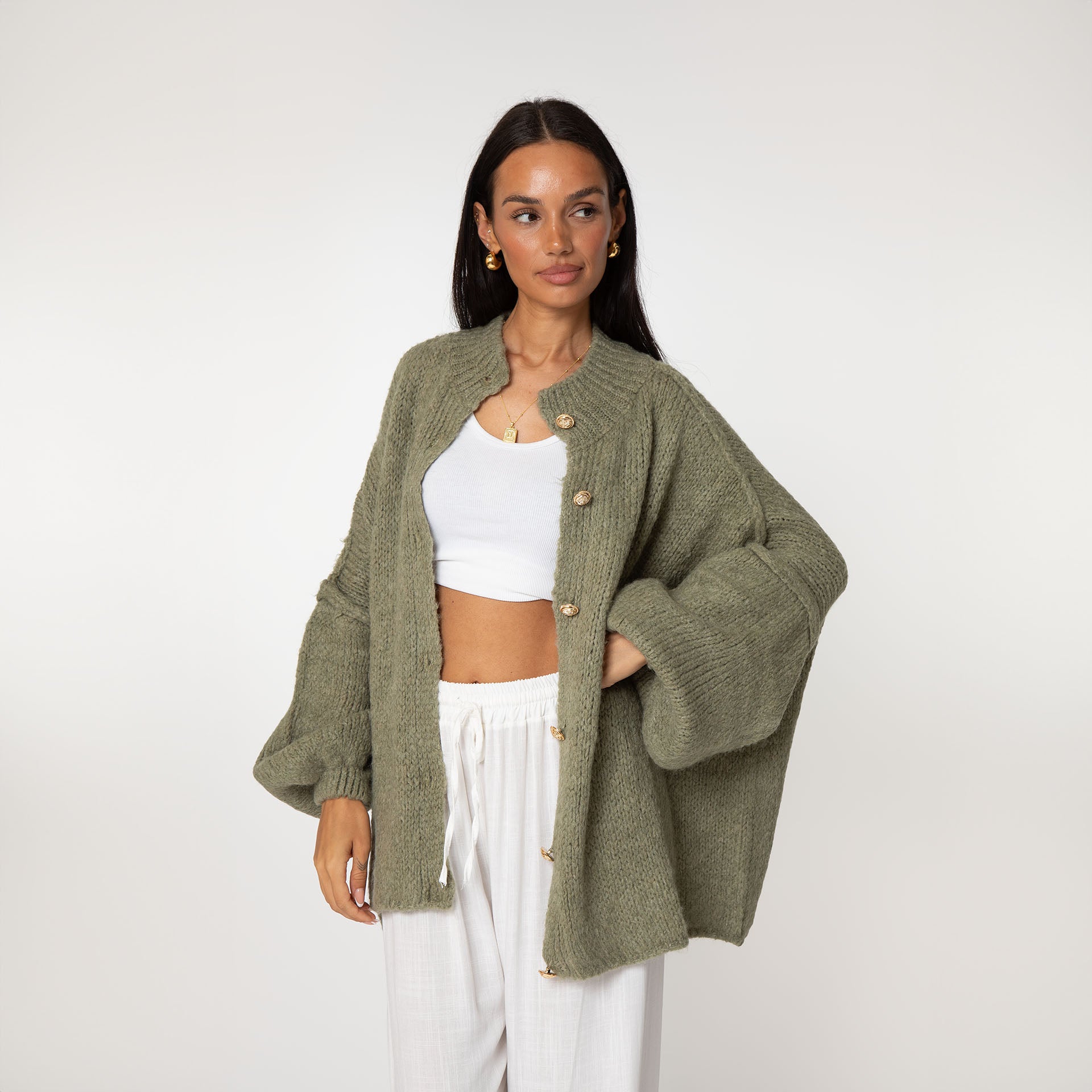 Alizée | Oversized Knit Cardigan