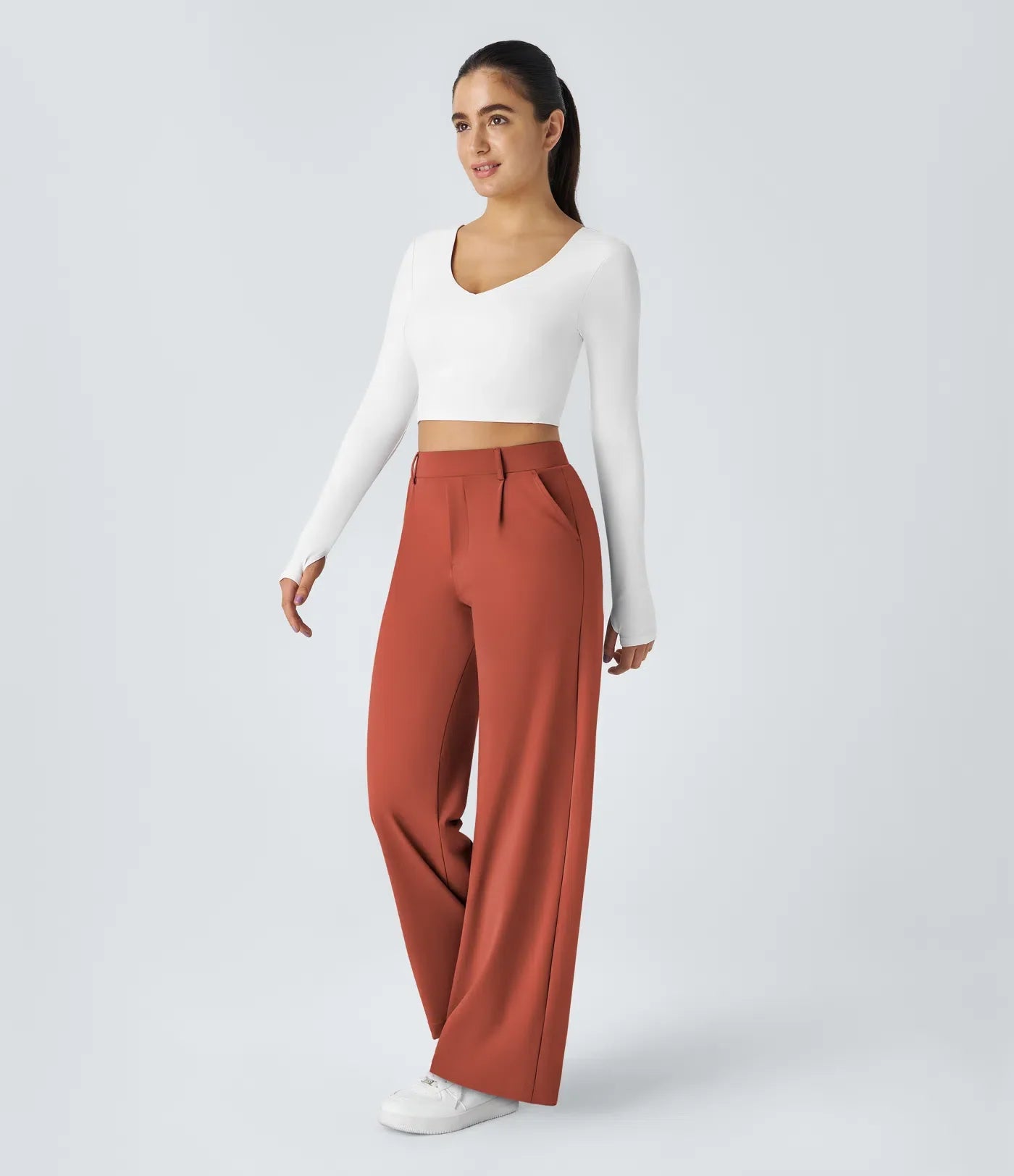 Mirella | Wide Leg Flex Pants