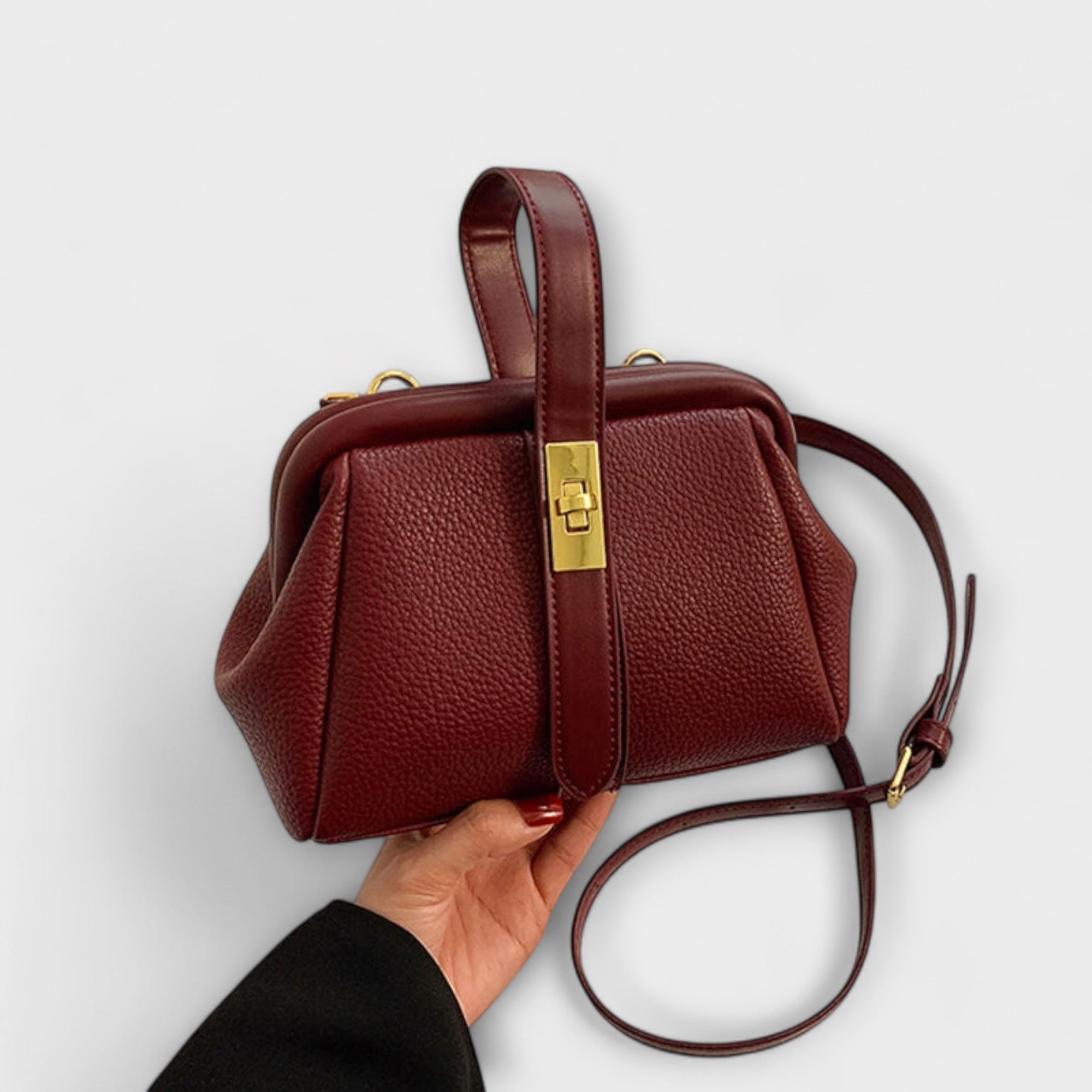 Evelyn | Leather Shoulder Bag