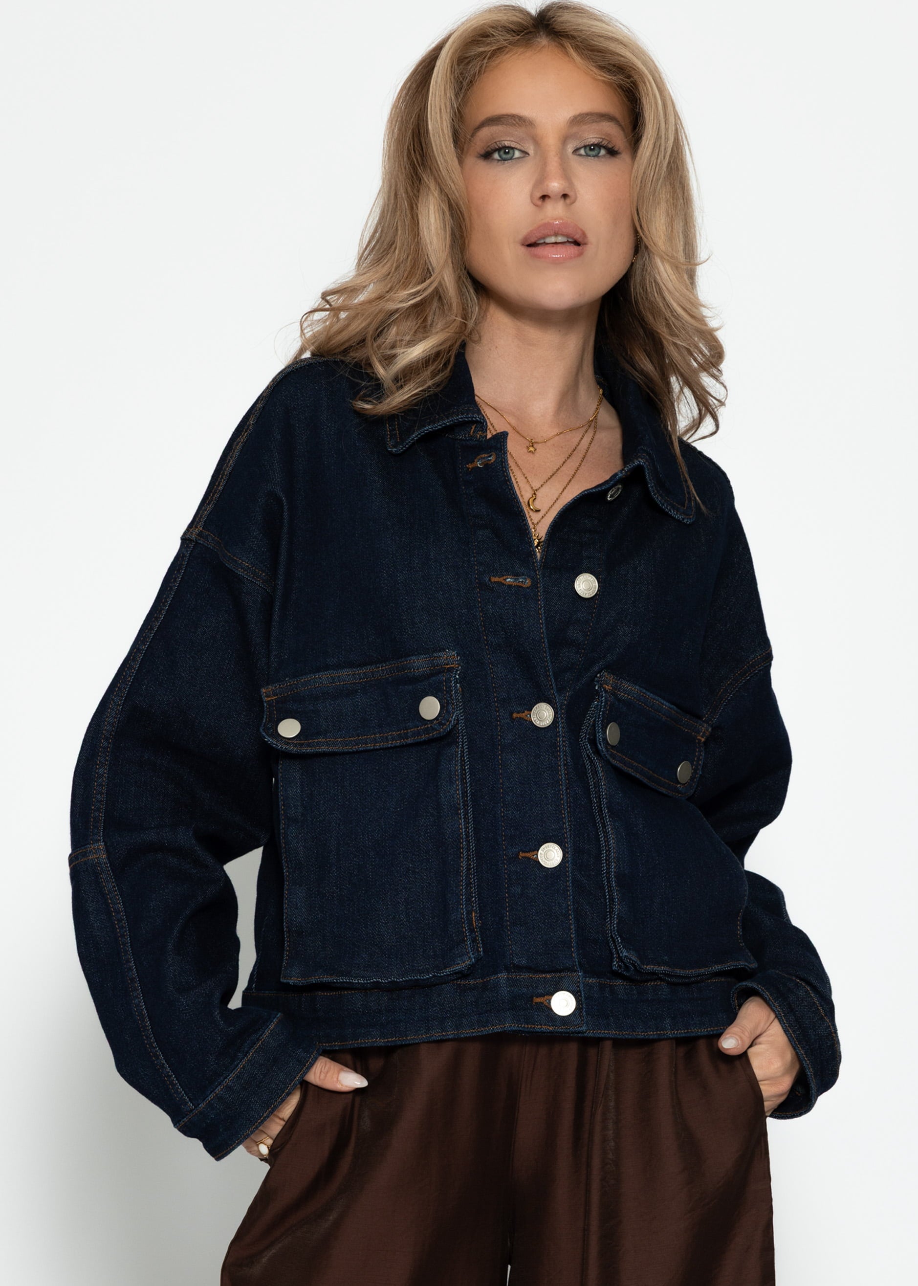 Élodie | Denim Utility Jacket