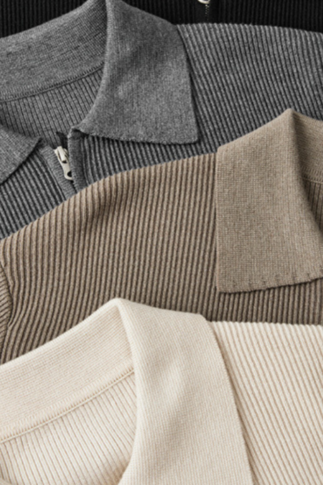 Henri | Wool Polo Jacket