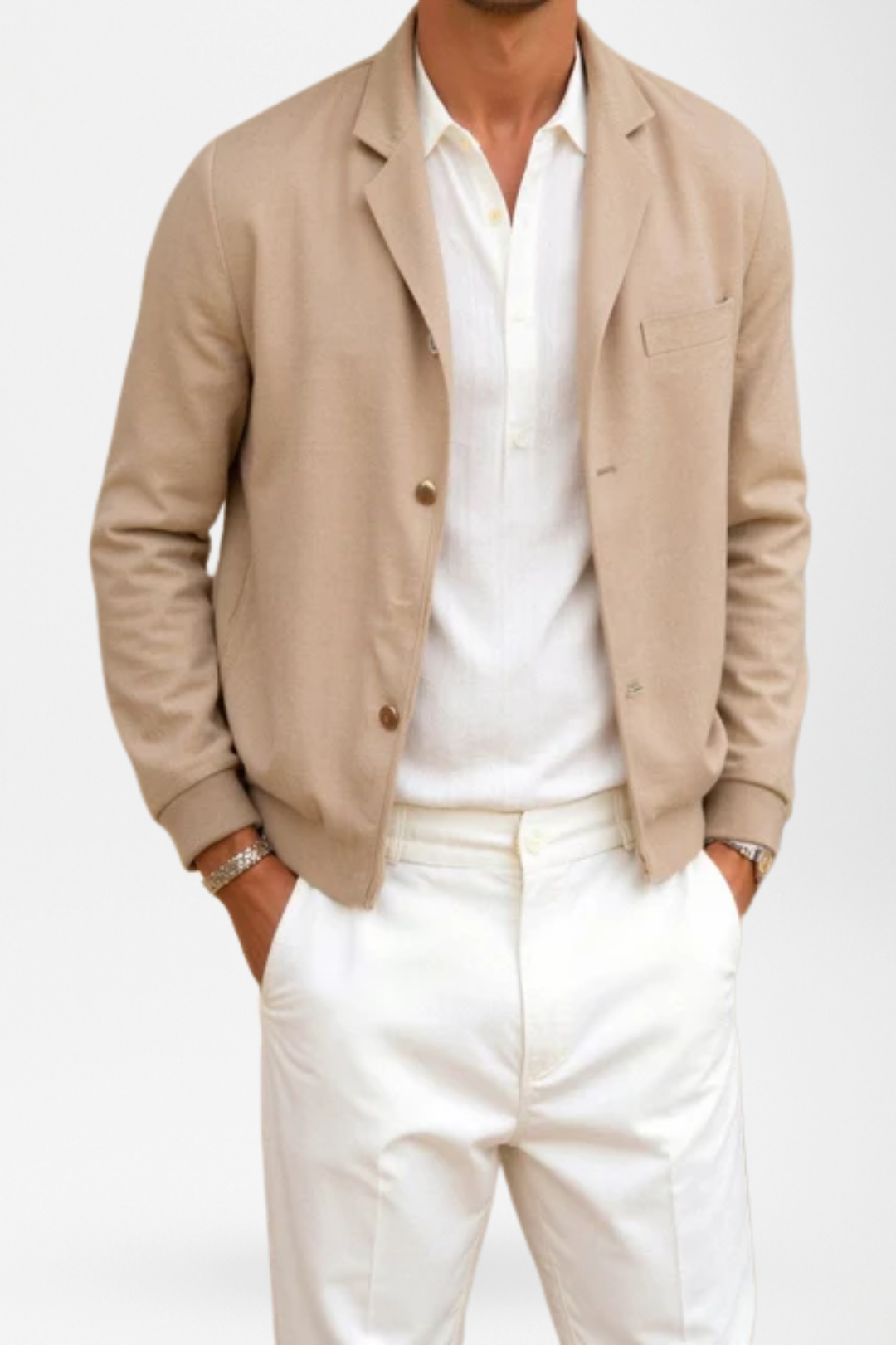 Bennett | Smart Cotton-Linen Blazer