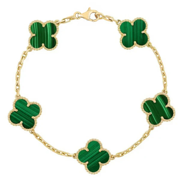 Camille | Clover Charm Bracelet