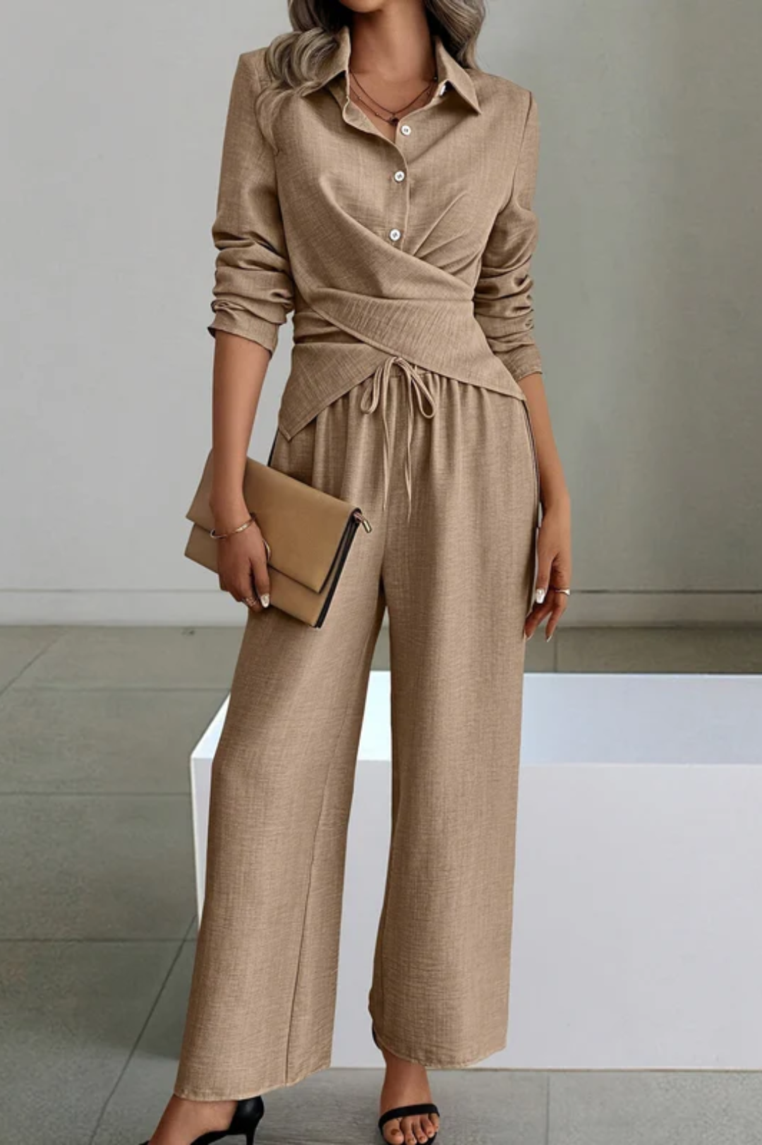 Sara | Elegant Two-Piece Suit