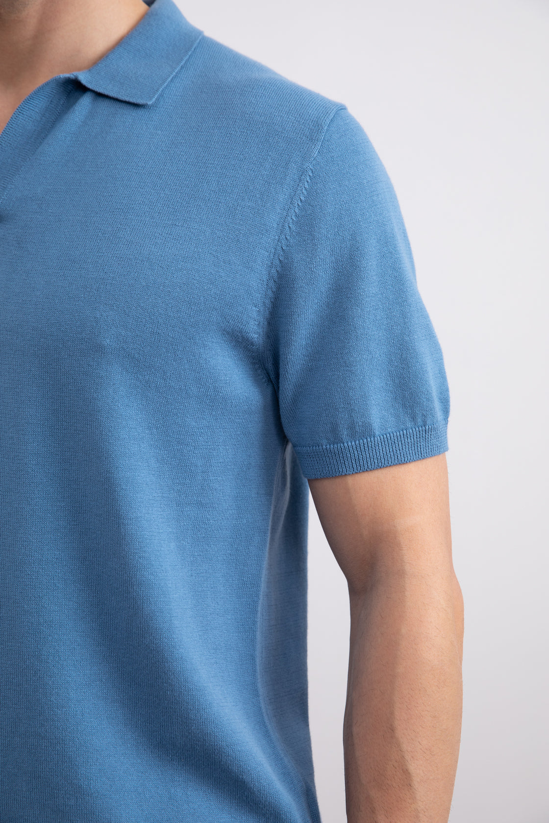 Thierry | Open Collar Polo Shirt
