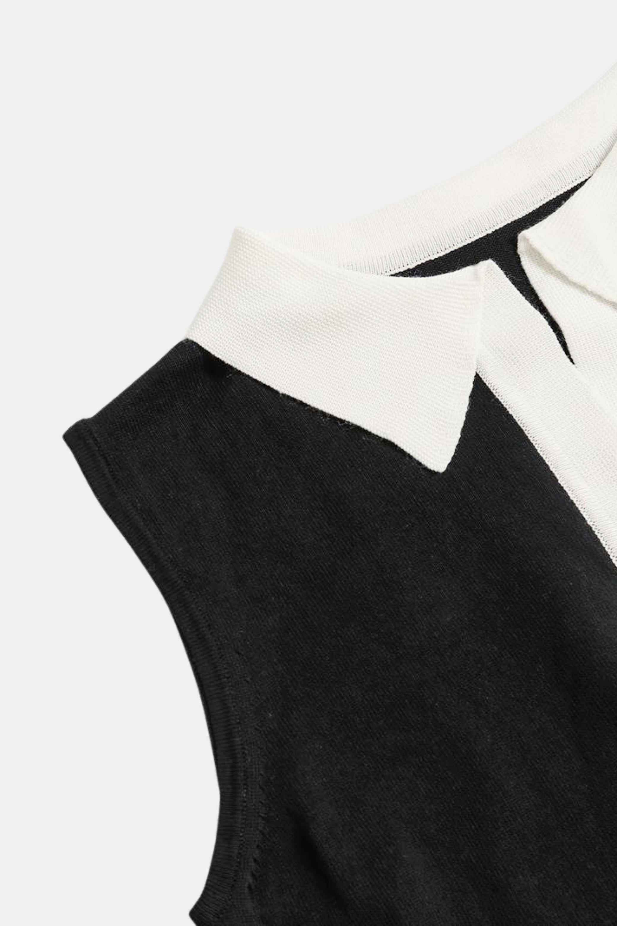 Victoria | Knitted Polo Tank