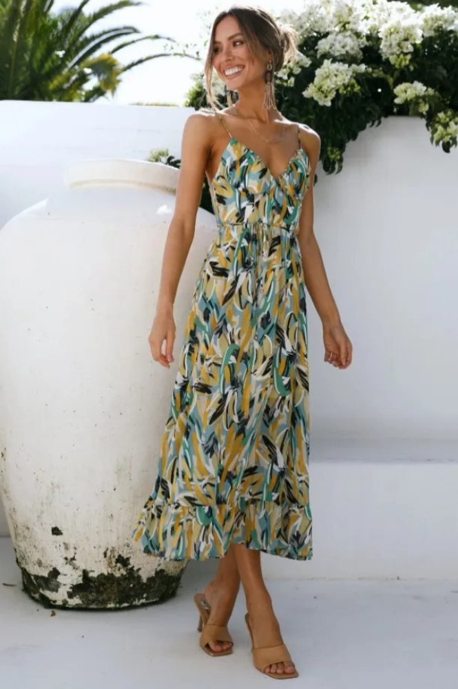 Rosie | Elegant Summer Midi Dress