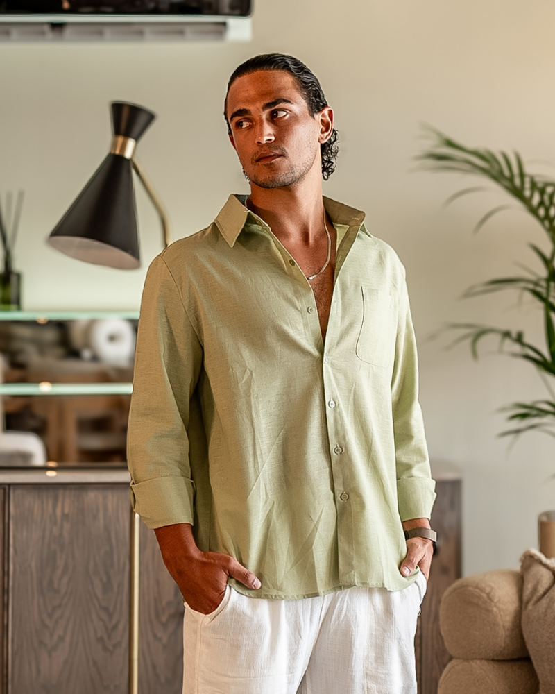 Renzo | Classic Linen Shirt