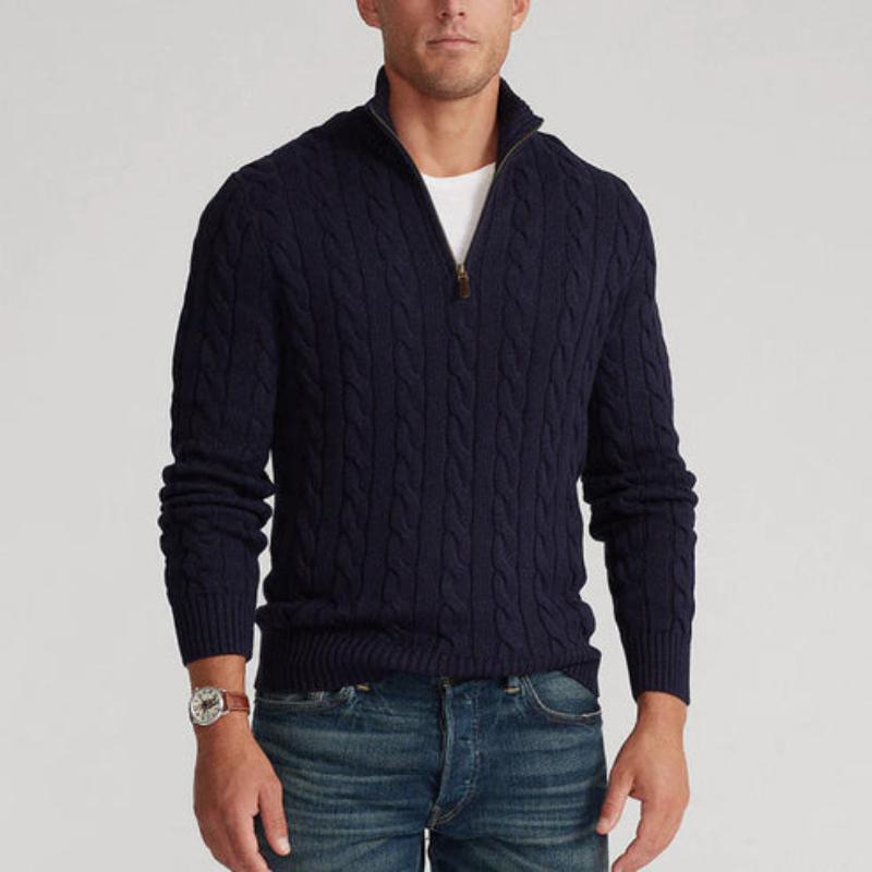 Thierry | Half-Zip Knit Sweater