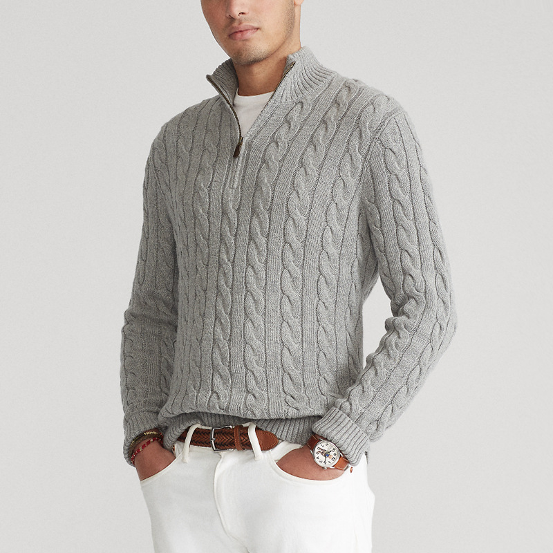 Thierry | Half-Zip Knit Sweater